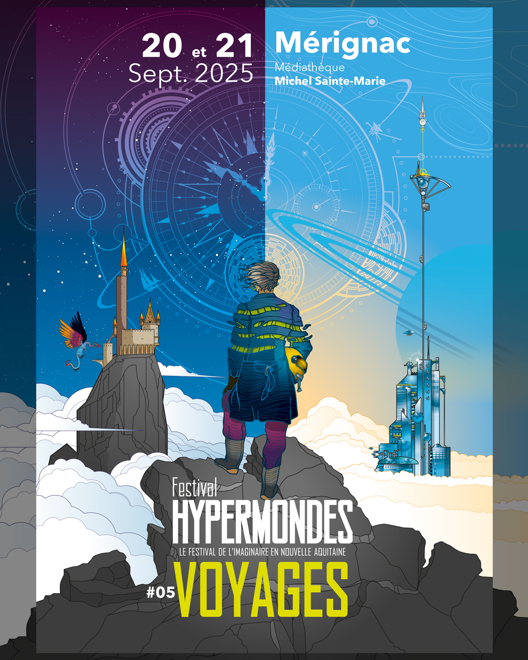 Découvrez l'affiche officielle de la 5e édition du festival Hypermondes.